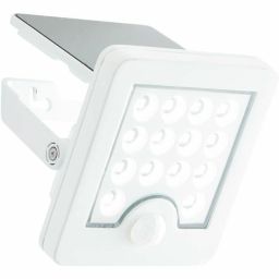 Brilliant Luton G40420/05 solar LED buitenwandlamp wit met bewegingssensor IP65 12 cm