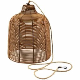 Lumisky Hang Boheme draadloze LED hanglamp beige