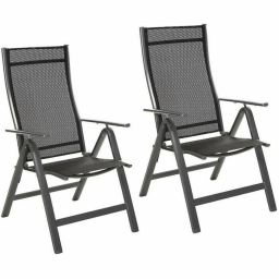Fieldmann FDZN 5018 verstelbare tuinstoelen 2 stuks