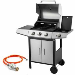 Fieldmann FZG 3010 gasbarbecue 3+1 branders met zijbrander